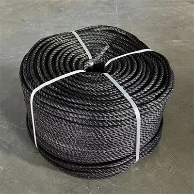 Nylon touw zwart